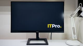 The Philips 27E1N1900AE monitor on a desk