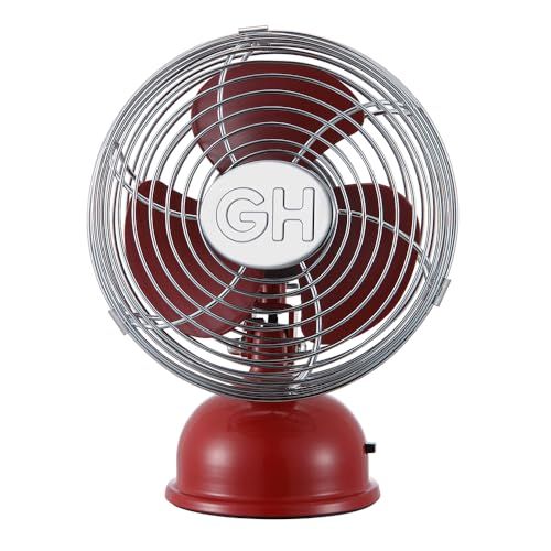 5in Retro Metal USB Fan