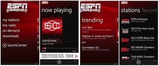 Nokia ESPN Radio app