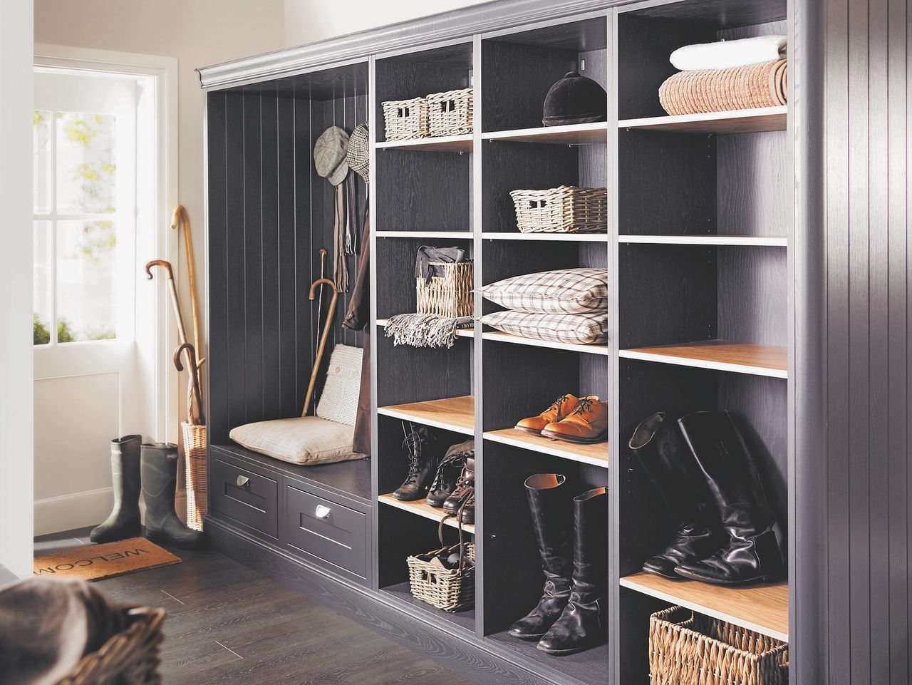 Boot room storage ideas: clever ways to organize your space | Homes and ...
