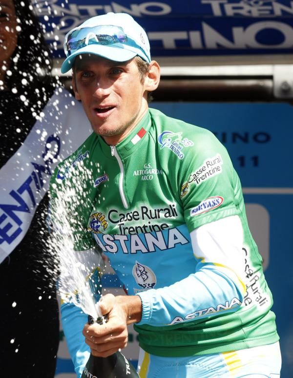 Kreuziger won the mountains classification and will be looking to uncork more champagne later this year at the Giro.