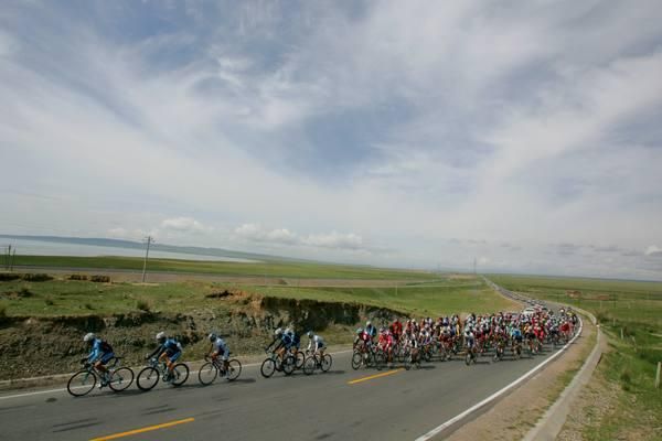 The riders had a pleasant day of racing.