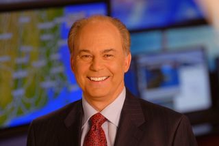 Harvey Leonard, chief meteorologist at WCVB Boston