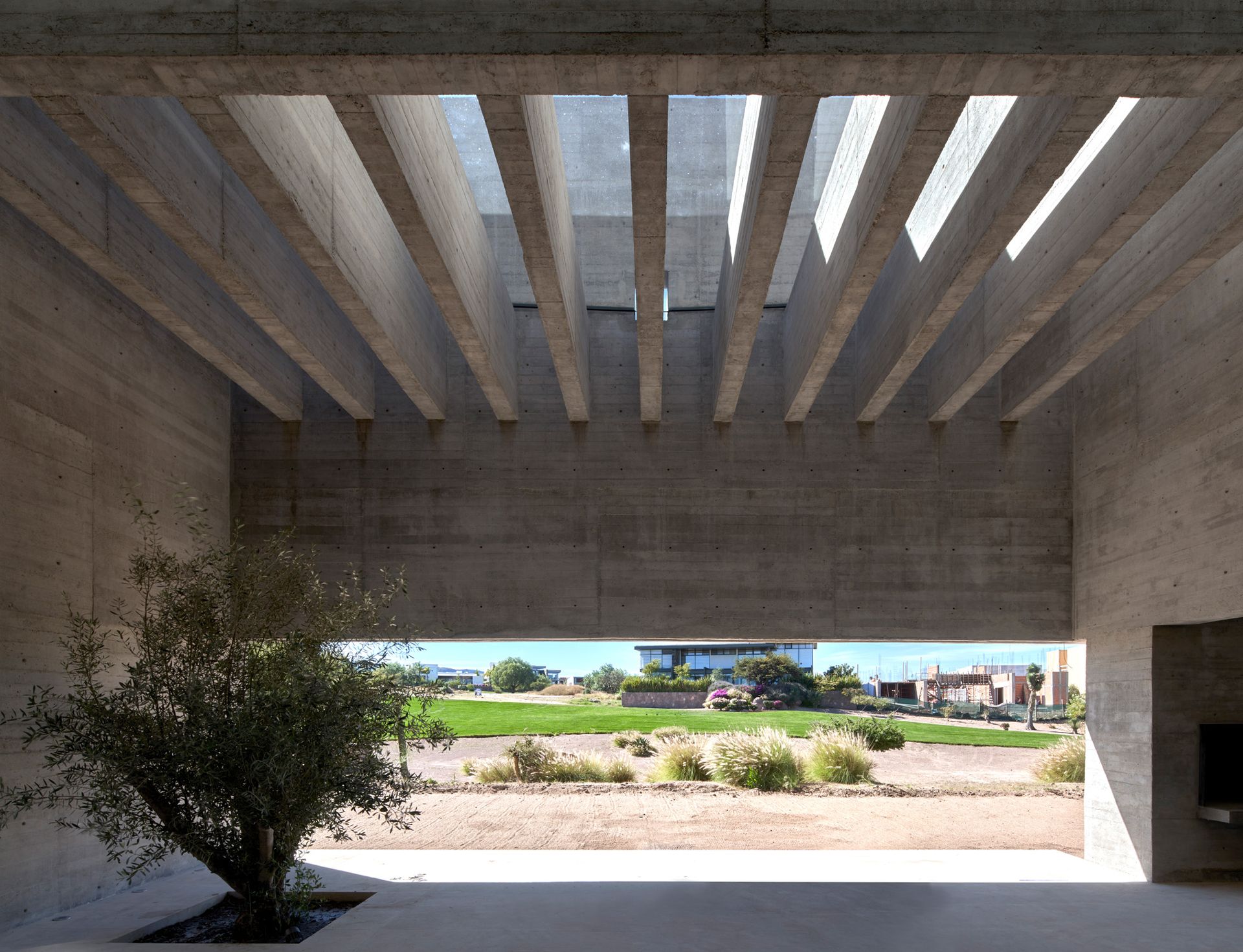 pergola at Casa HMZ by Lucio Muniain