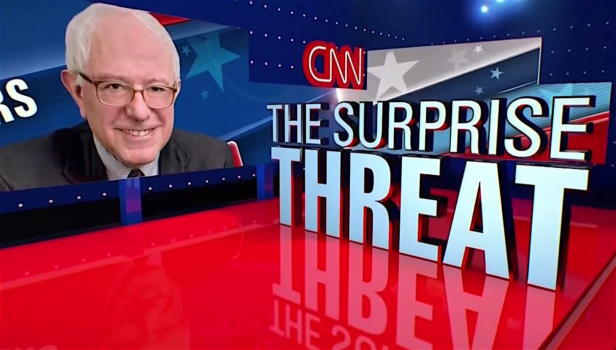 CNN&amp;#039;s opening credits for the Democratic debate were &amp;quot;very, very Las Vegas,&amp;quot; said Jimmy Kimmel