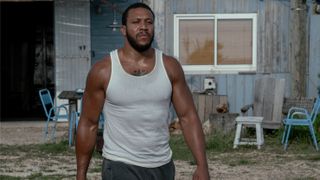 Bastien (Cyril Gane) in a scene from Netflix's "K.O."