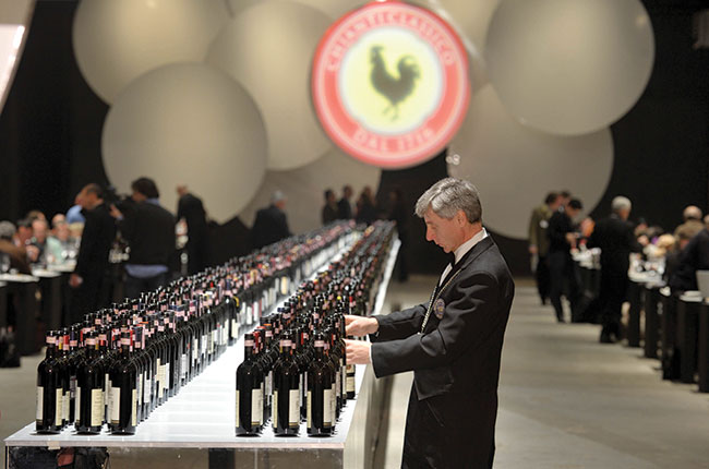 Chianti Classicos in Florence