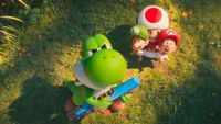 Yoshi in the Super Mario Galaxy Movie trailer