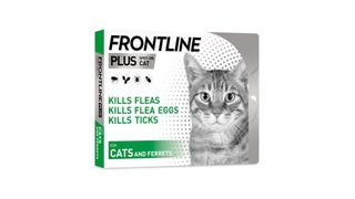 Frontline Plus flea treatment for cats