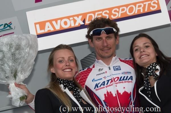 Filippo Pozzato (Katusha) was most aggressive rider.