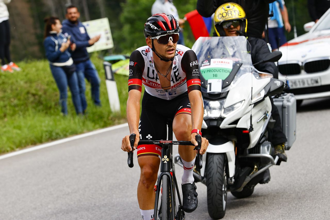 Giro d&acirc;Italia 2022 - 105th Edition - 20th stage -
Belluno - Marmolada 168&Acirc;&nbsp;km - 28/05/2022 - Alessandro Covi (ITA - UAE Team Emirates) - photo Luca Bettini/SprintCyclingAgency&Acirc;&copy;2022