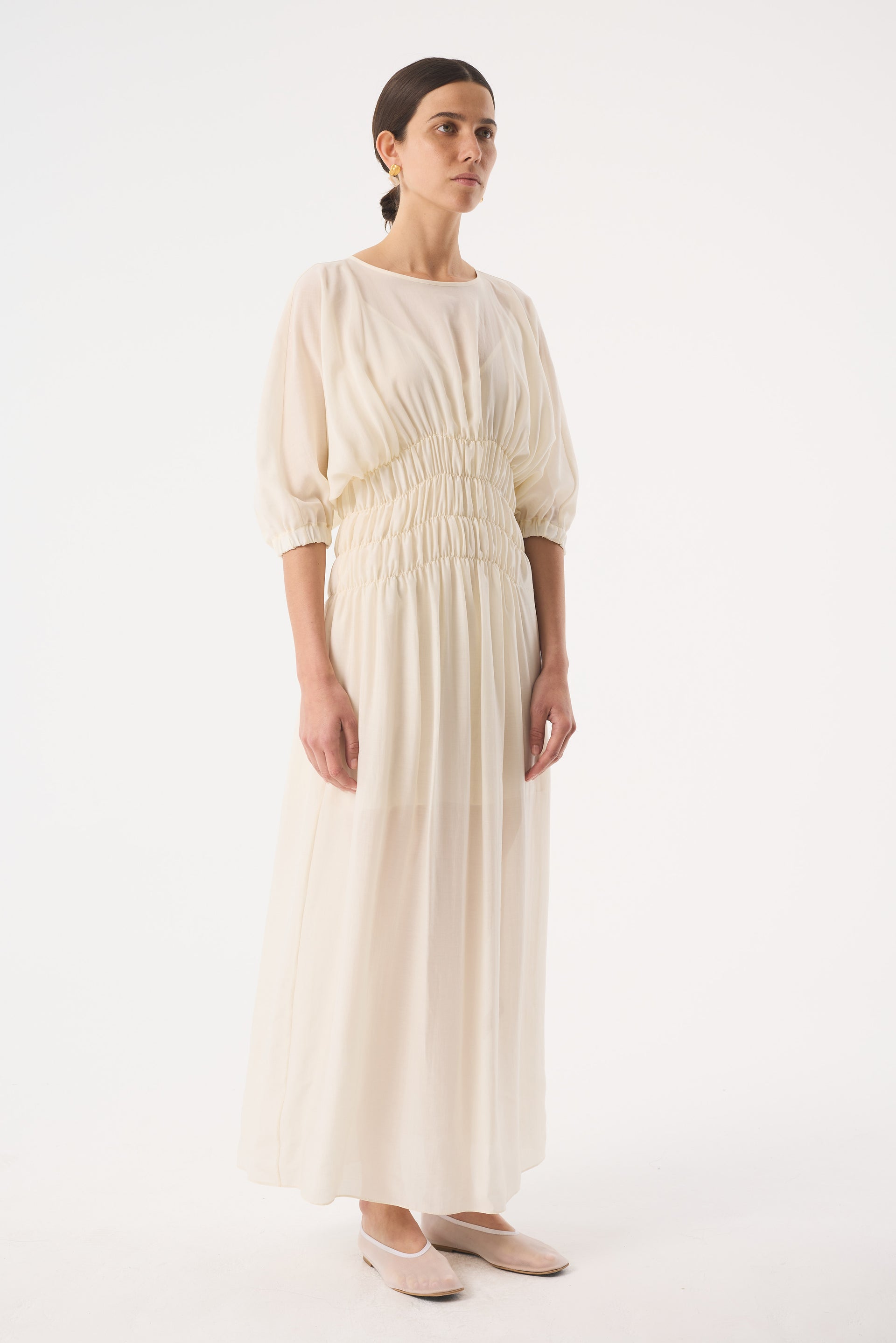Selena Off White Dress - Off-White / Xs