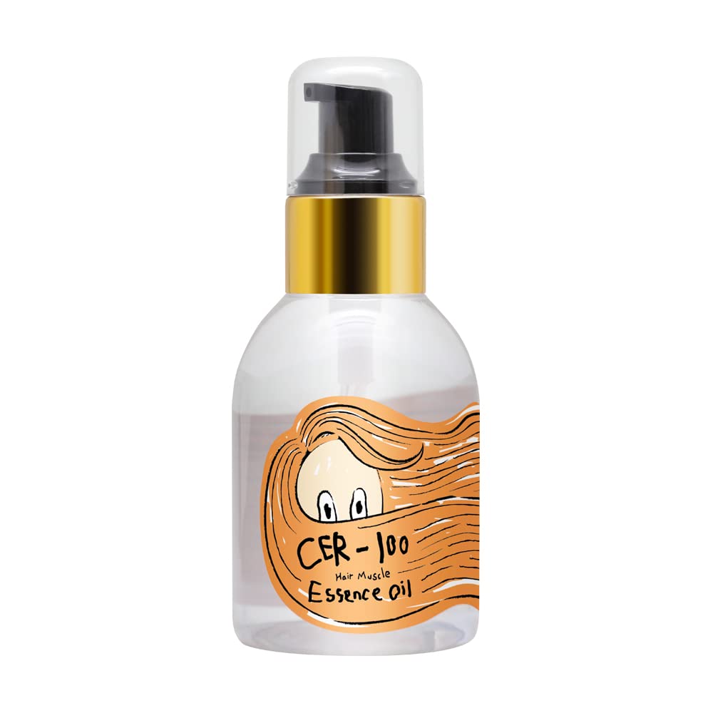 Elizavecca Cer-100 Hair Essence Oil - Leave-In Treatment for Dry Hair Growth - 100ml K-Beauty