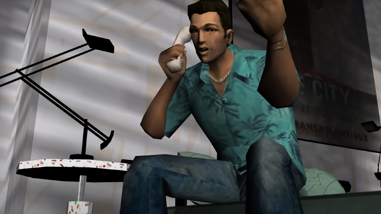 Tommy Vercetti (Ray Liotta) in Grand Theft Auto: Vice City