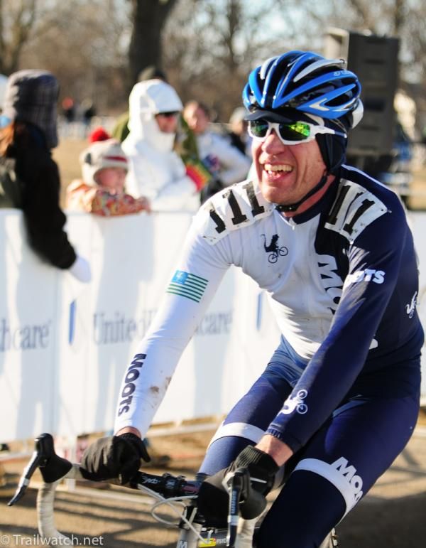 Jon Cariveau (Moots) takes second place in the 45-49 championship event