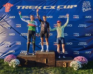 Trek CX Cup C2 Elite women's podium