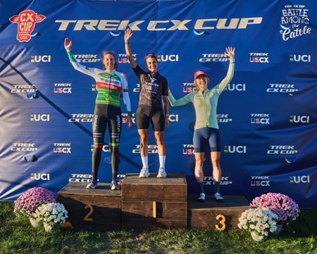 Trek CX Cup C2 Elite women's podium