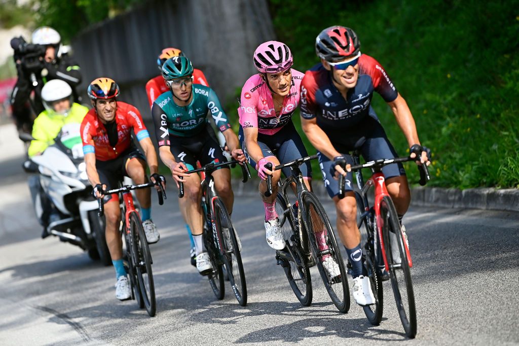 UNSPECIFIED, ITALY - MAY 25: &lt;&lt;enter caption here&gt;&gt; during the 105th Giro d&#039;Italia 2022, Stage X a X km stage from X to X / #Giro / #WorldTour / on May 25, 2022 in UNSPECIFIED, Italy. (Photo by Tim de Waele/Getty Images)