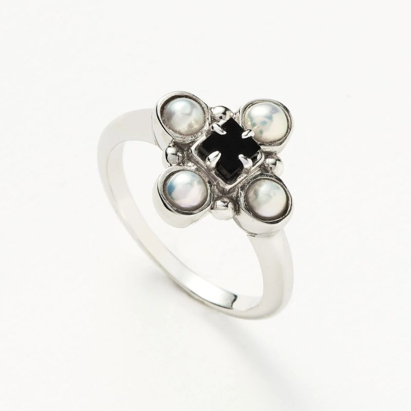 Missoma silver ring