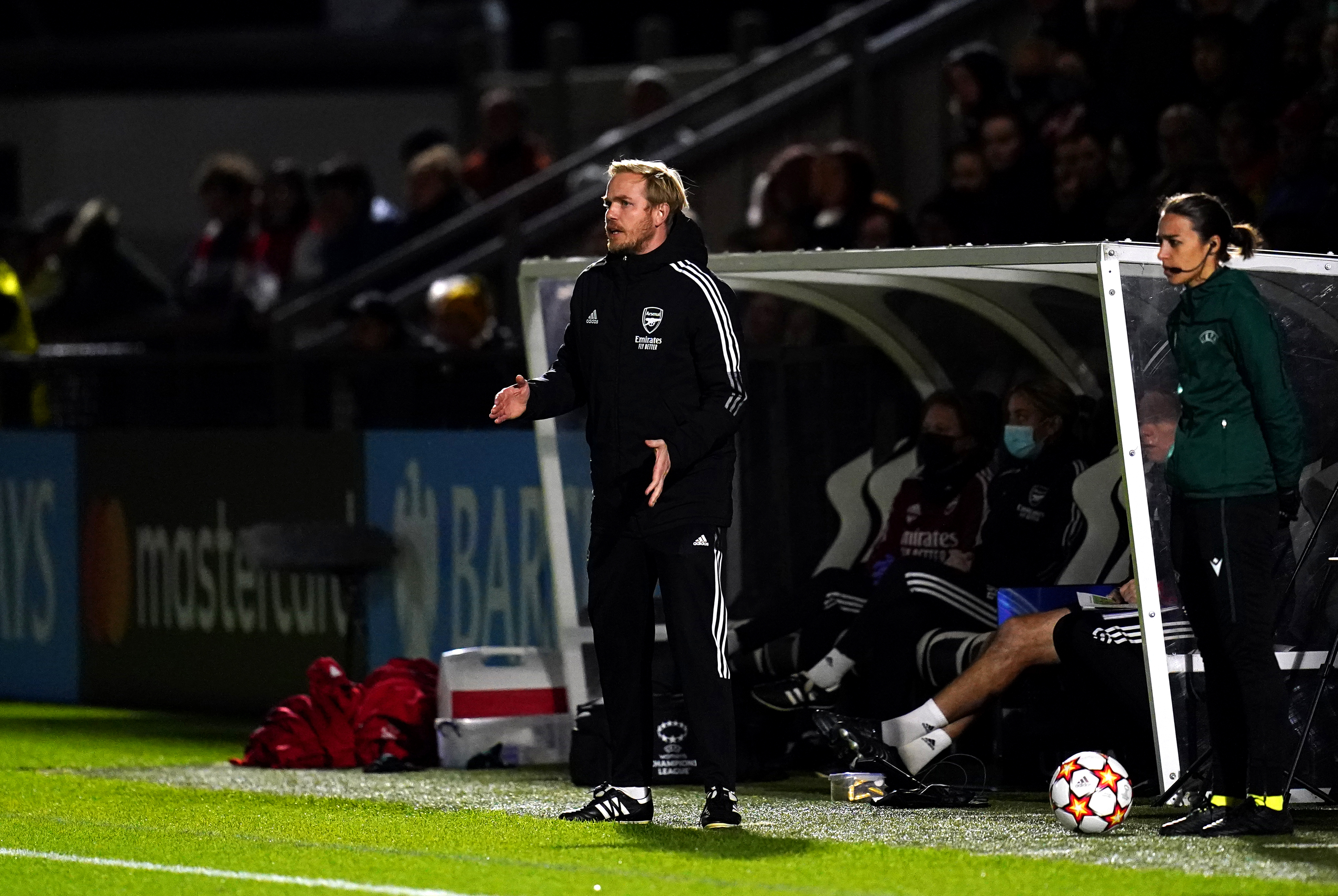 Four players in Jonas Eidevall's Arsenal squad have been called up for 2022 Asian Cup duty (John Walton/PA).