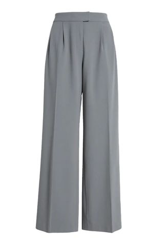 Pleated Wide Leg Pants