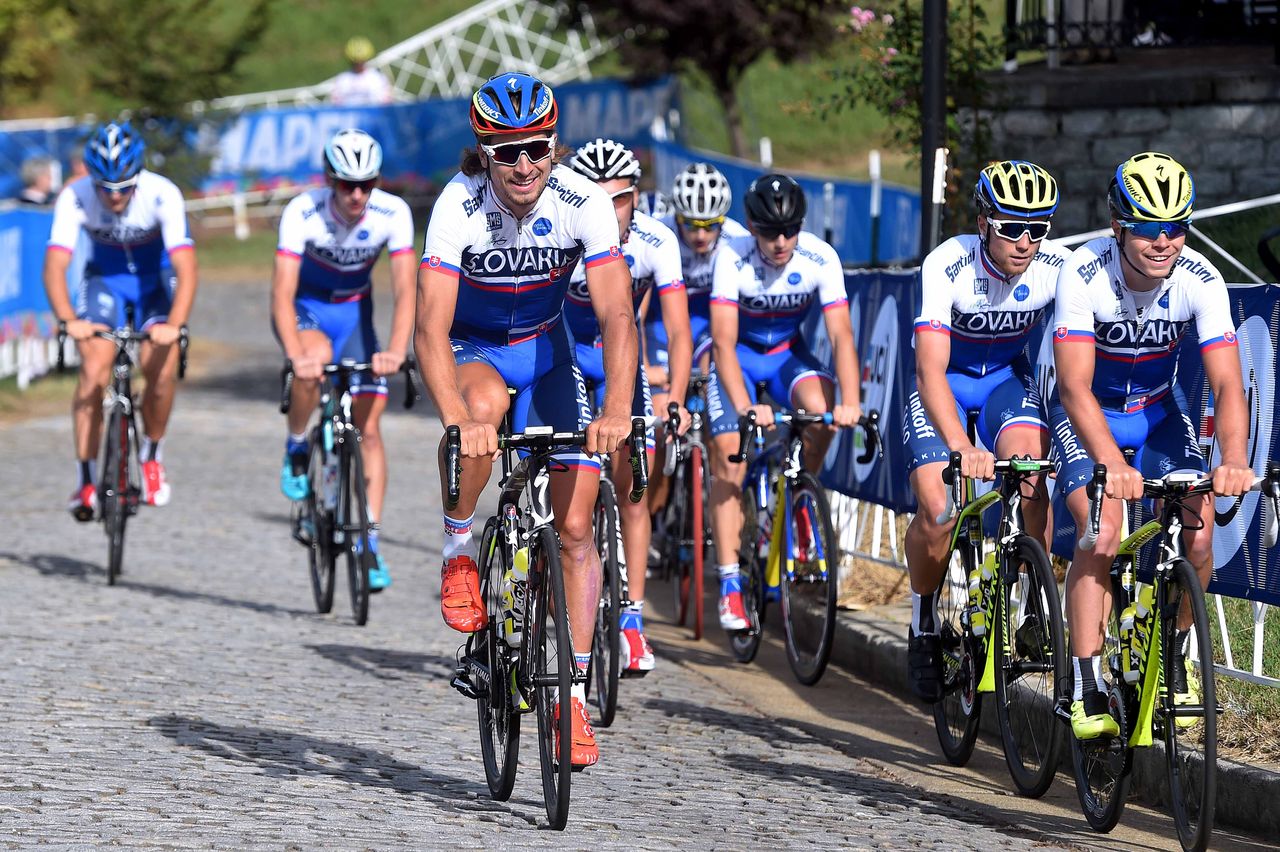 Peter Sagan (Slovakia) starts as one of the pre-race favourites