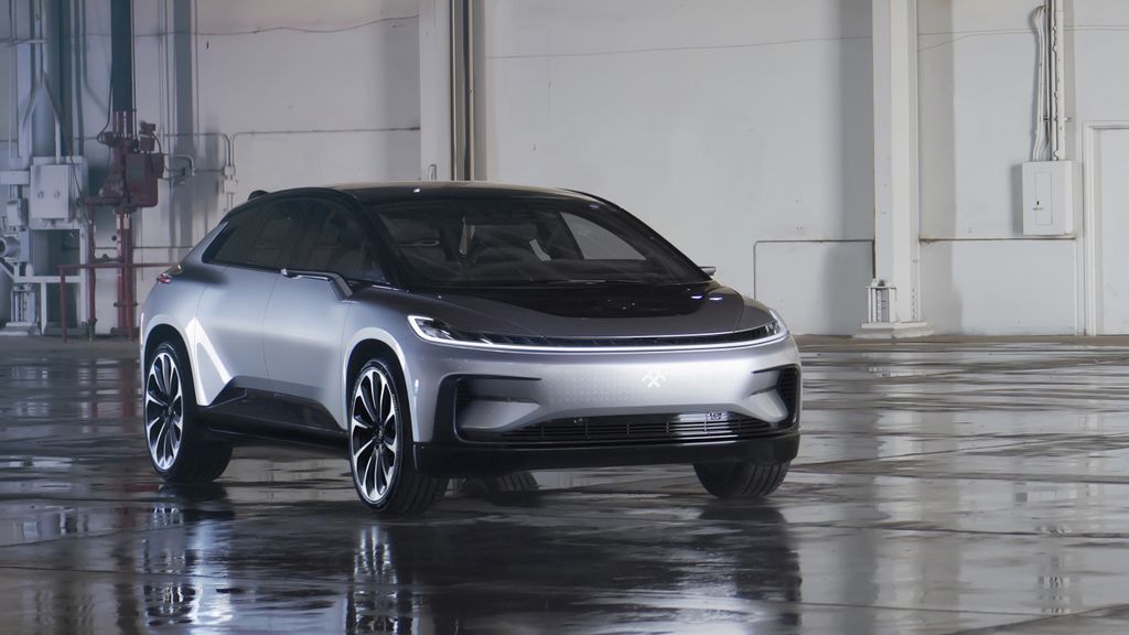 Faraday Future unveils the FF 91, a speedy electric car that wants to