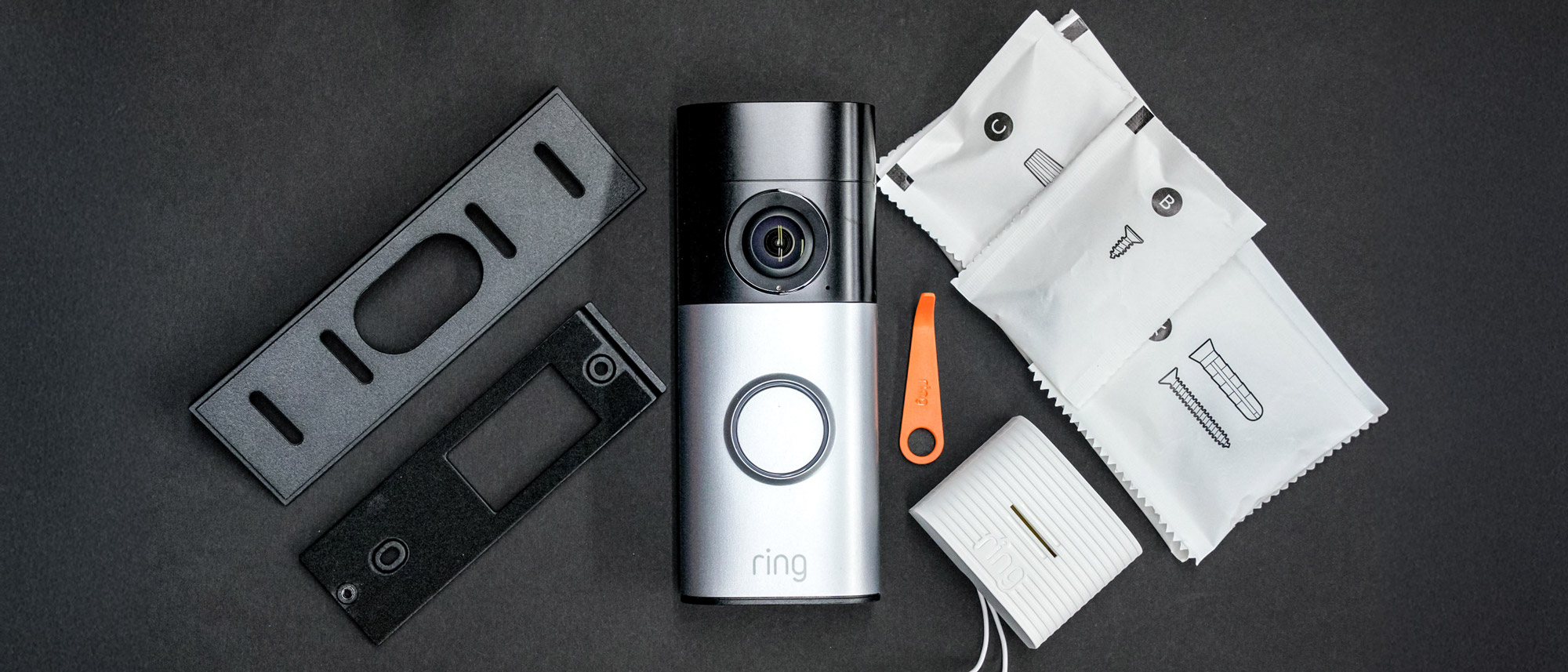 Ring Wired Doorbell Plus (2nd gen) unboxed