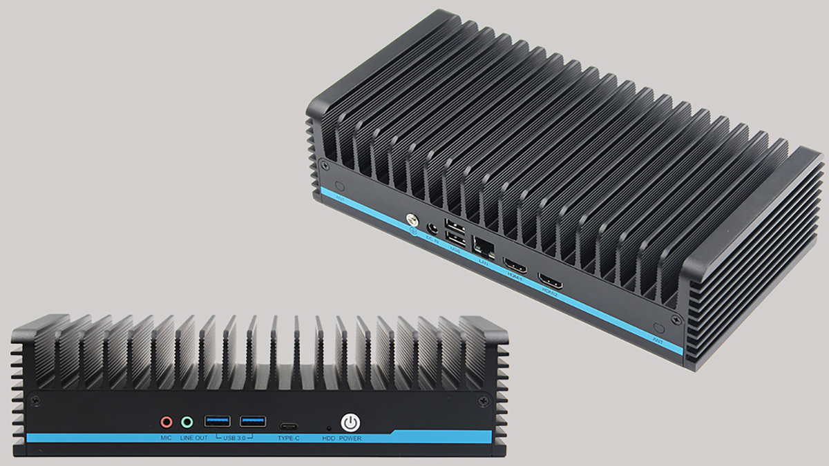 small form factor fanless pc