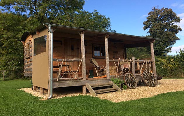 Cabins sleep two adults in comfort