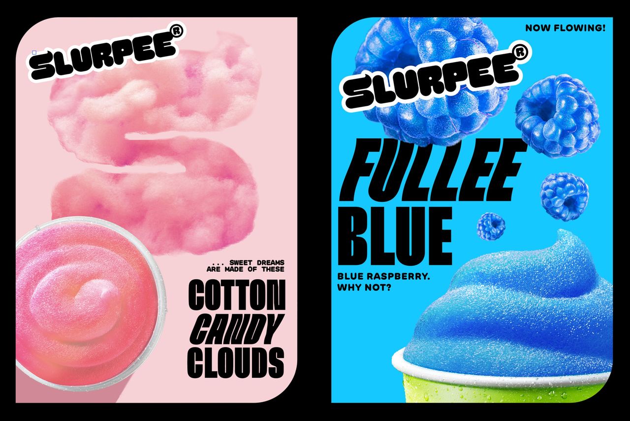 New Slurpee logo and branding