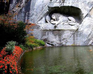 Lion of Lucerne memorial