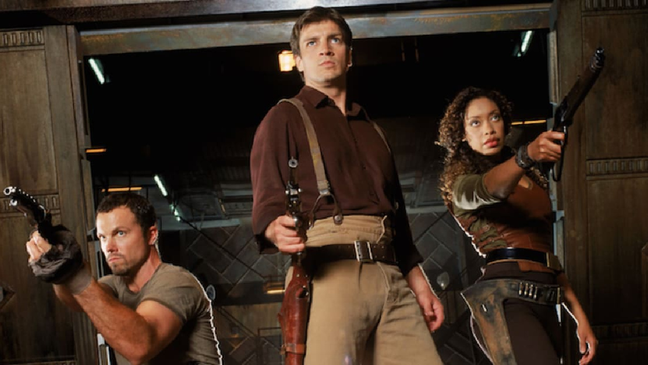 Some of the main cast of Firefly.