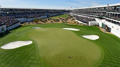 16th hole at WM Phoenix Open 2020