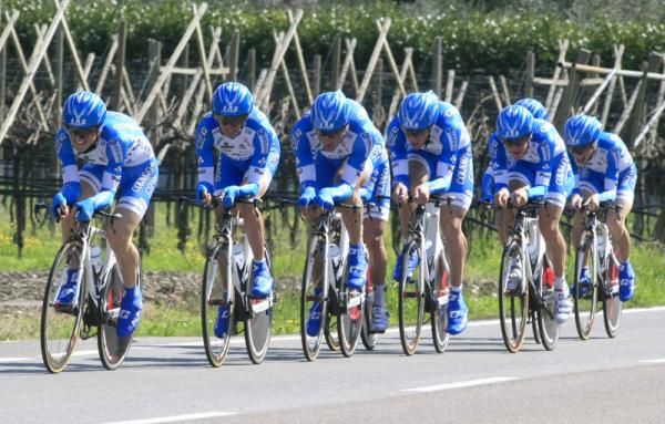 Colnago-CSF produced a top three finish
