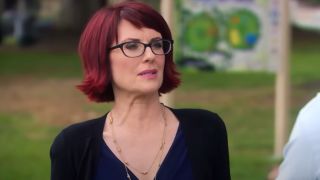 Megan Mullally as Tammy II on Parks and Recreation.