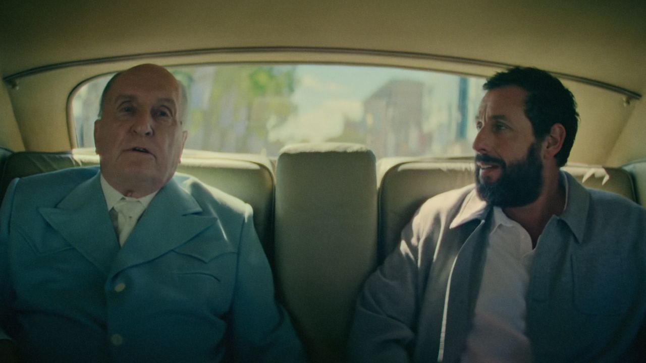 De film Adam Sandler en Robert Duvall is een Netflix-klassieker en het eerbetoon aan de overleden acteur is stijlvol