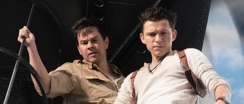 Mark Wahlberg and Tom Holland in Uncharted