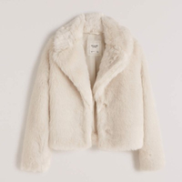 Faux Fur Cropped Coat: £130
