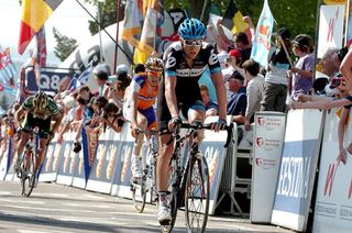 Ryder Hesjedal (Garmin-Cervélo) finishes Flèche Wallonne in 13th place.