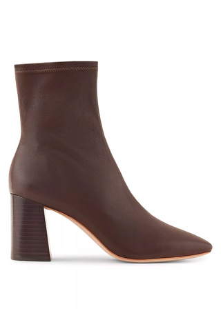 Loeffler Randall Elise Leather Ankle Boots (Were $395) 