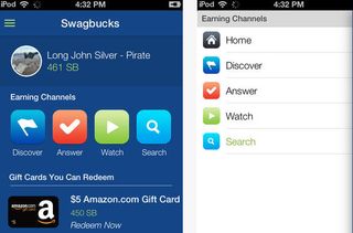 Money saving apps: Swagbucks