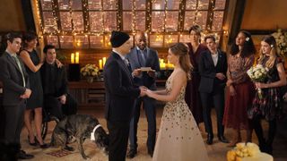 Chance Hurtsfield, Stephanie Szostak, David Giuntoli, Colin, James Roday Rodriguez, Romany Malco, Allison Miller, Grace Park, Cameron Esposito, Christina Moses and Lizzy Greene in A Million Little Things