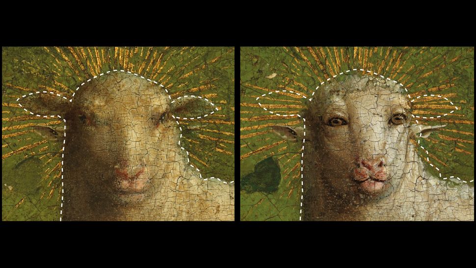 Spooky, soul-piercing 'Jesus Lamb' face is exactly what its original artists intended