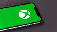 Xbox logo on an iPhone screen