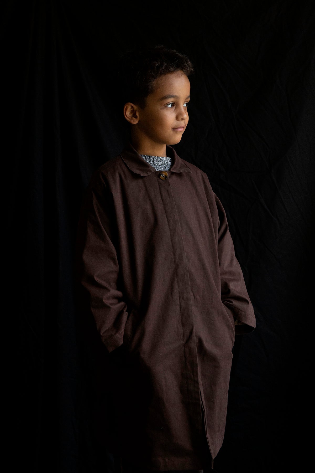 Shigemi Soft Waxed Coat - Coffee