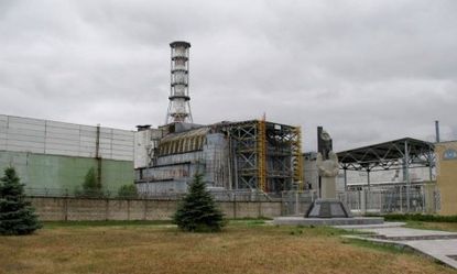 A nuclear reactor in Chernobyl, nearly 25 years after the catastrophic meltdown in the Ukrainian city. 