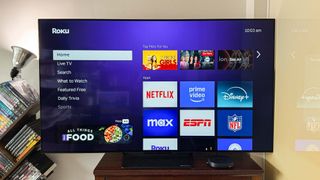 Roku Ultra (2024) displayed on TV