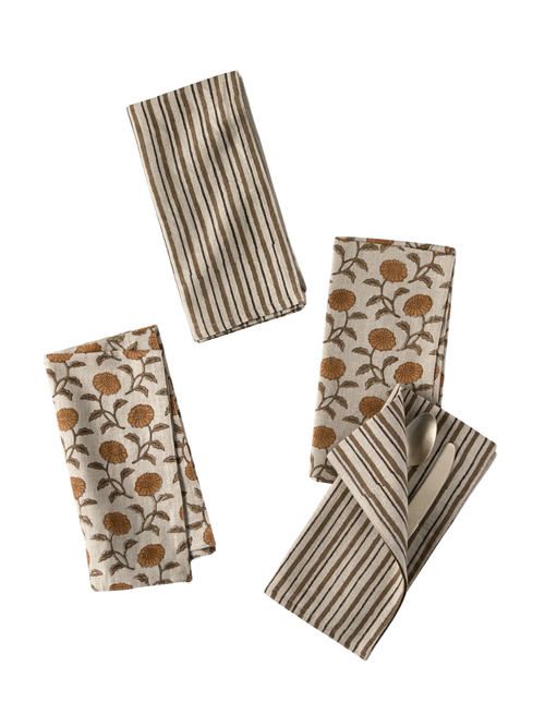 Dori Linen Napkins, Set of 4