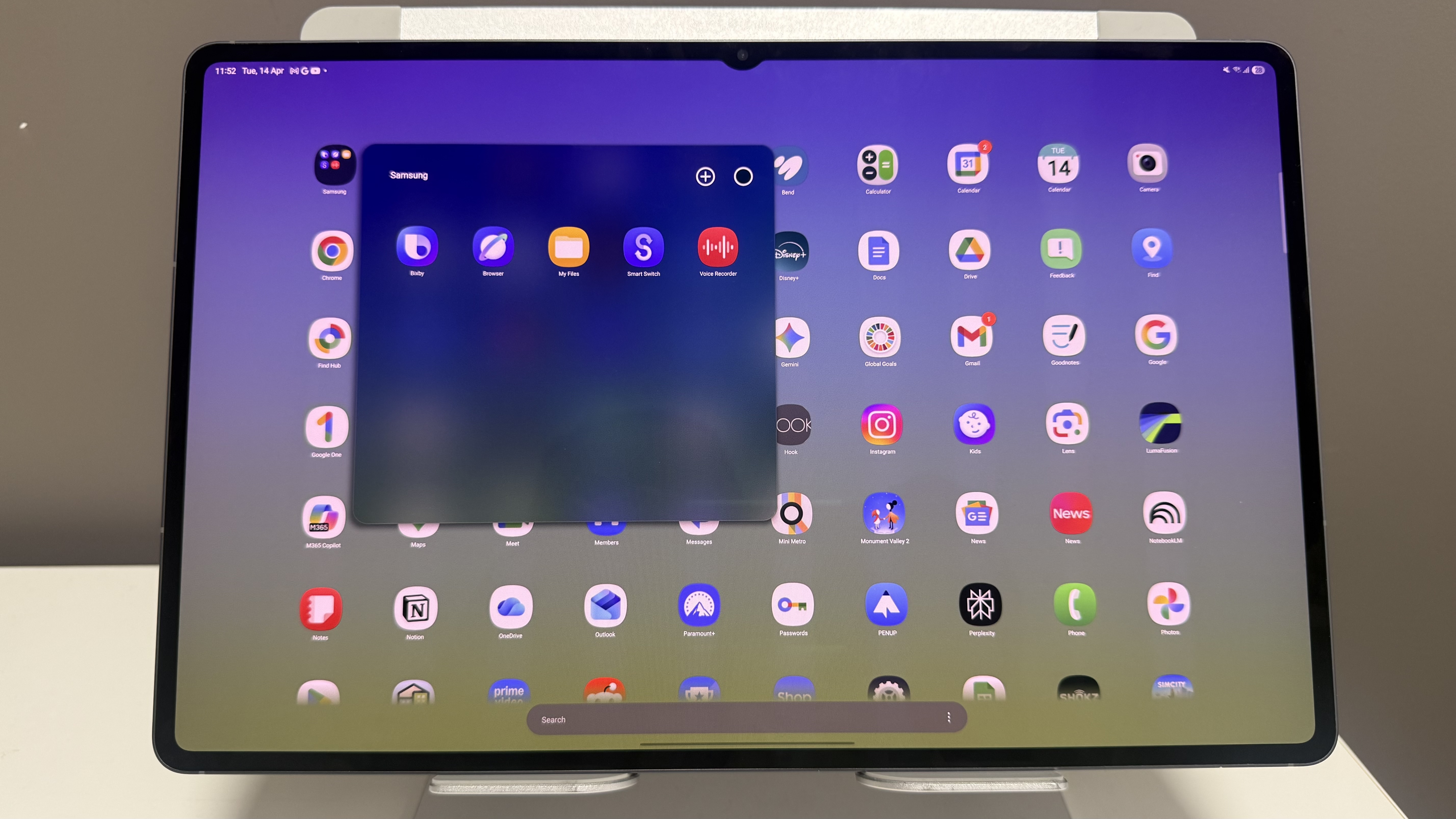 Samsung Galaxy Tab S11 Ultra apps
